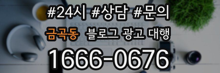 금곡동 블로그 광고 대행
