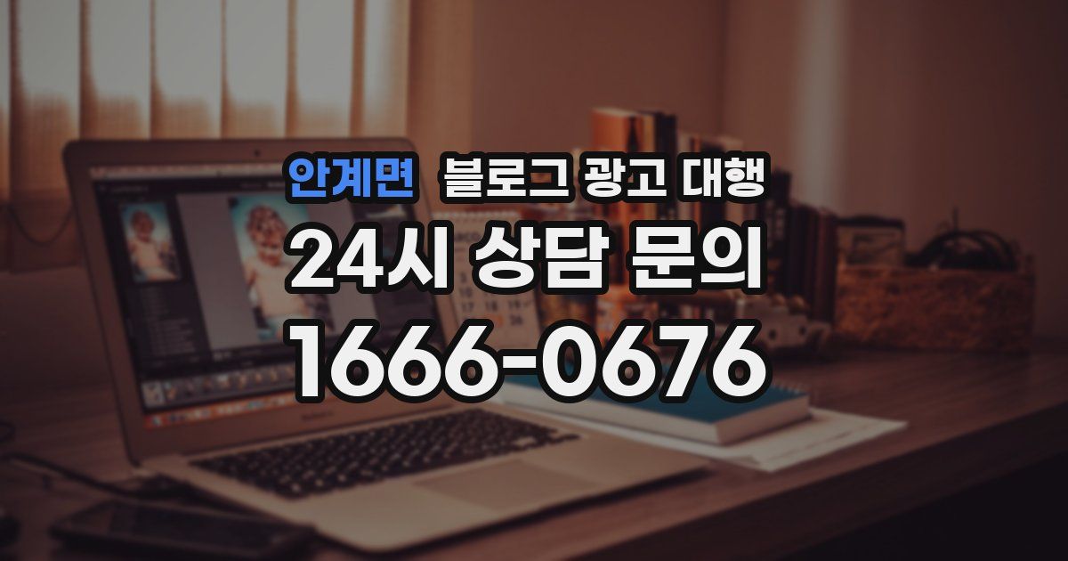 안계면 블로그 광고 대행