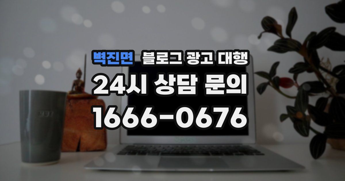 벽진면 블로그 광고 대행