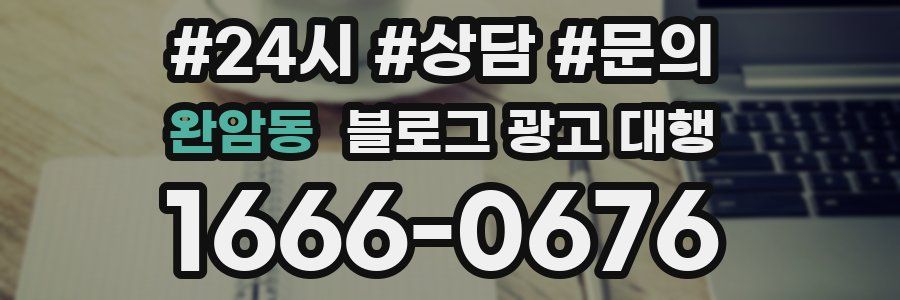 완암동 블로그 광고 대행