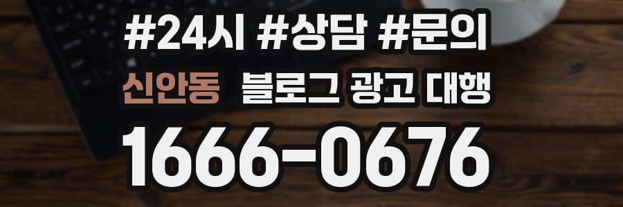 신안동 블로그 광고 대행