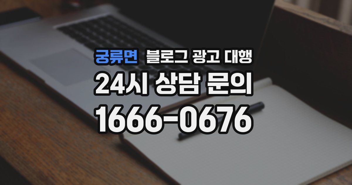 궁류면 블로그 광고 대행
