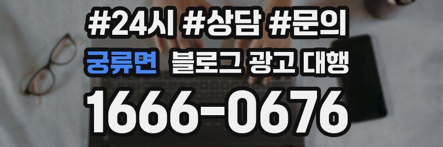 궁류면 블로그 광고 대행