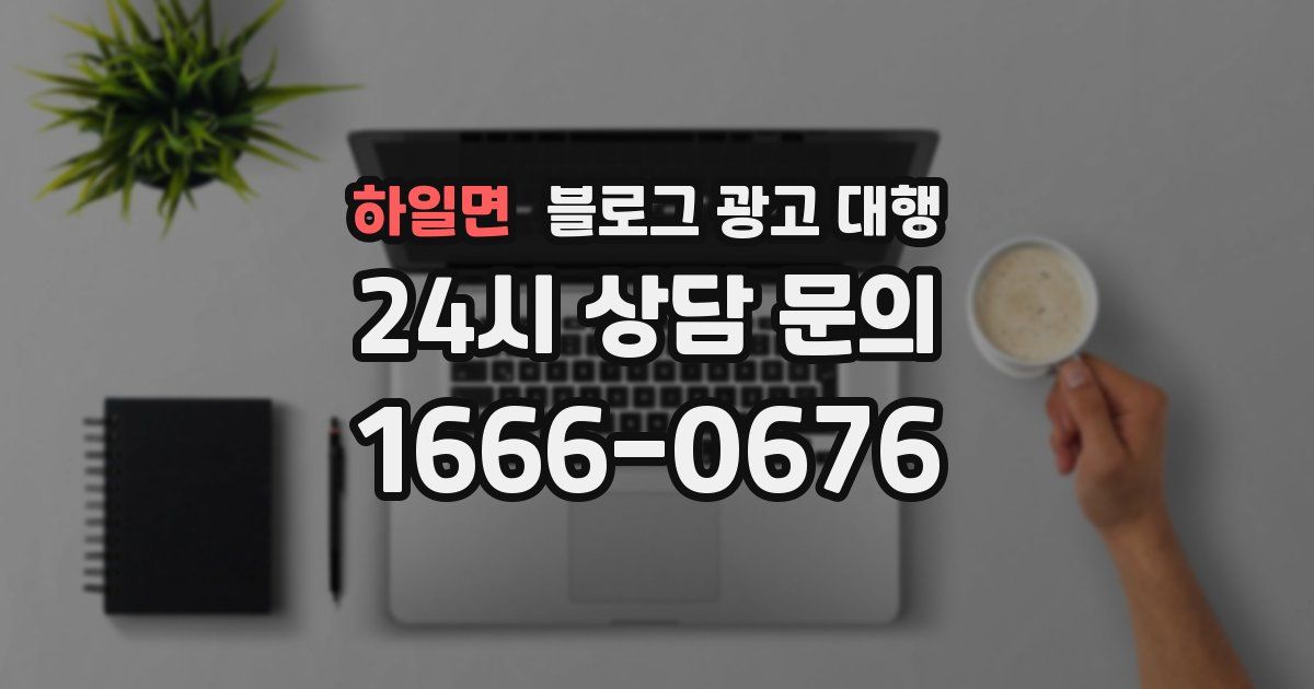 하일면 블로그 광고 대행
