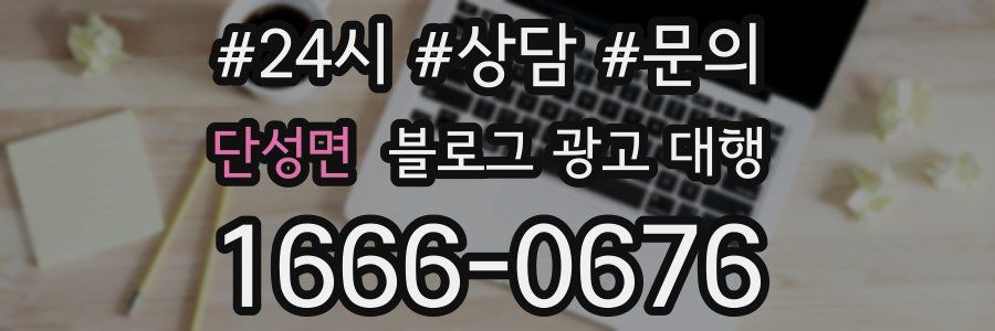 단성면 블로그 광고 대행