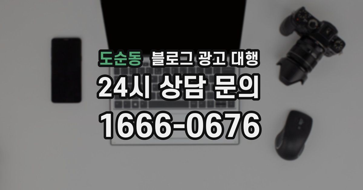 도순동 블로그 광고 대행