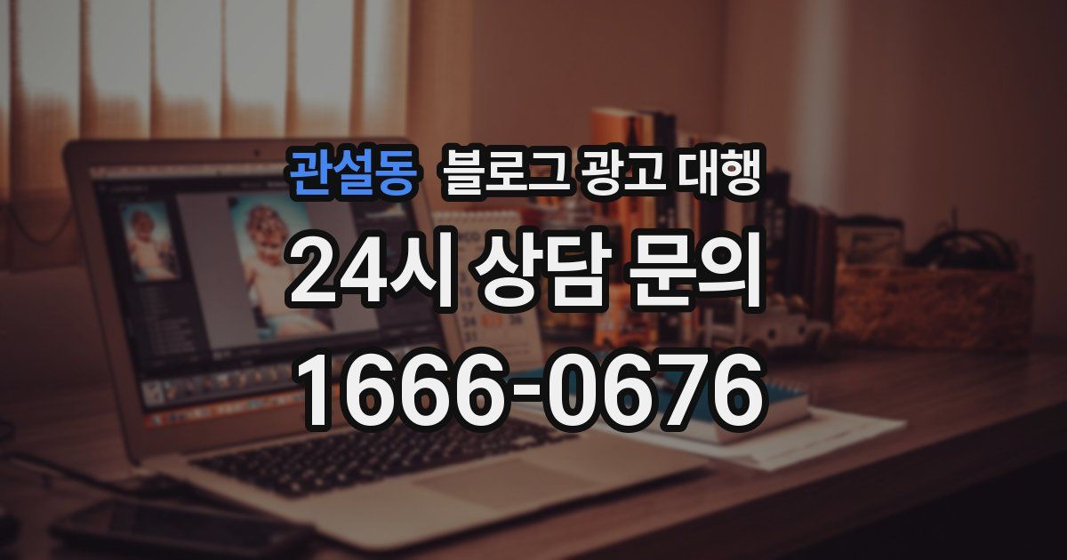 관설동 블로그 광고 대행