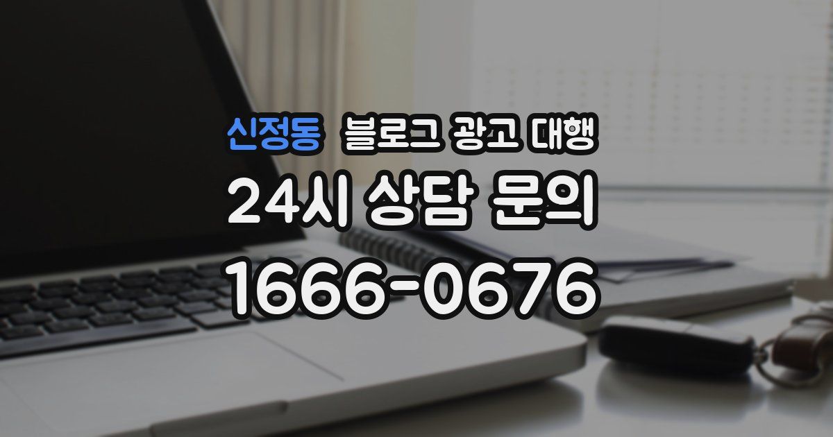 신정동 블로그 광고 대행