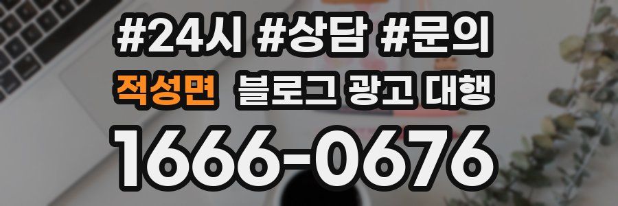 적성면 블로그 광고 대행