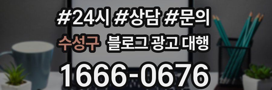 수성구 블로그 광고 대행