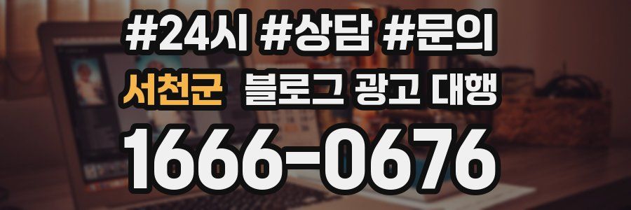 서천군 블로그 광고 대행