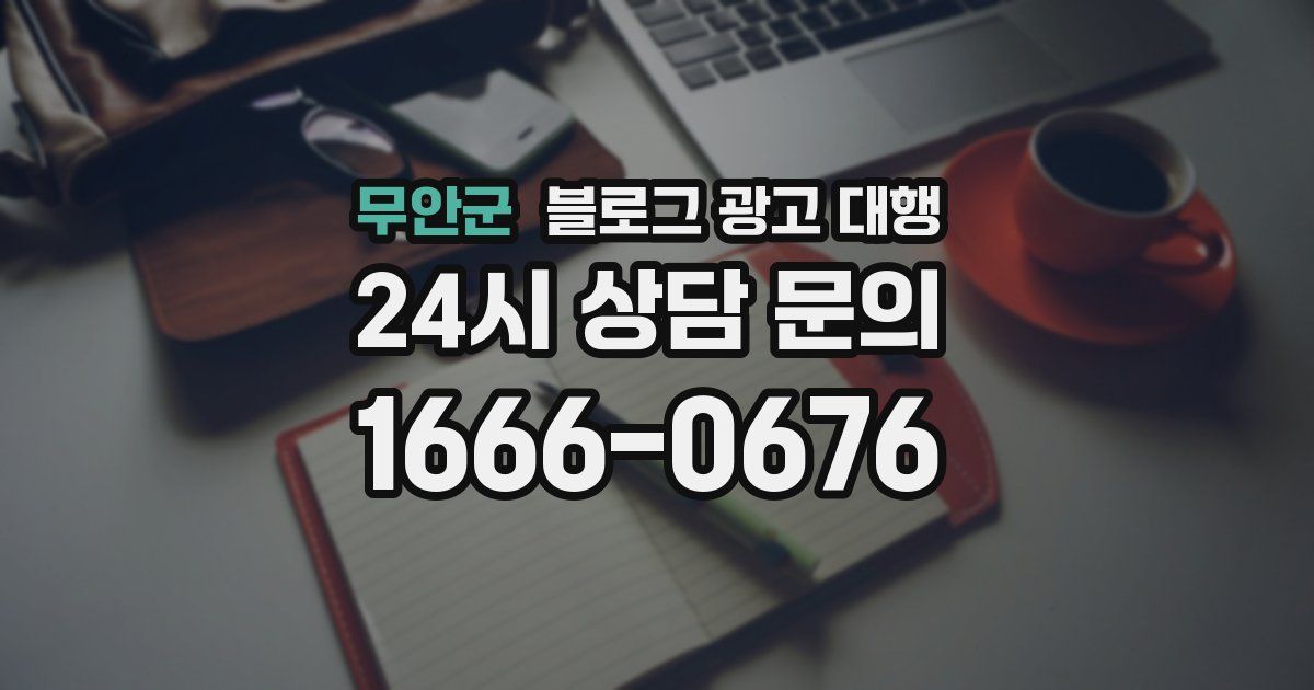 무안군 블로그 광고 대행