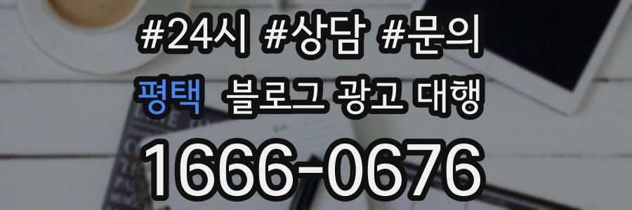 평택 블로그 광고 대행