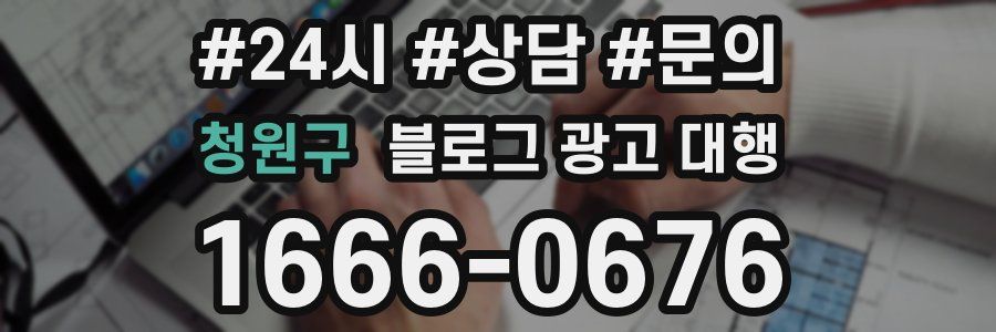 청원구 블로그 광고 대행