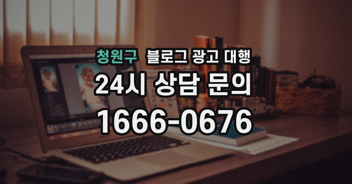청원구 블로그 광고 대행