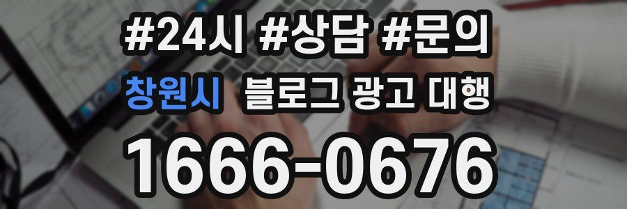 창원시 블로그 광고 대행
