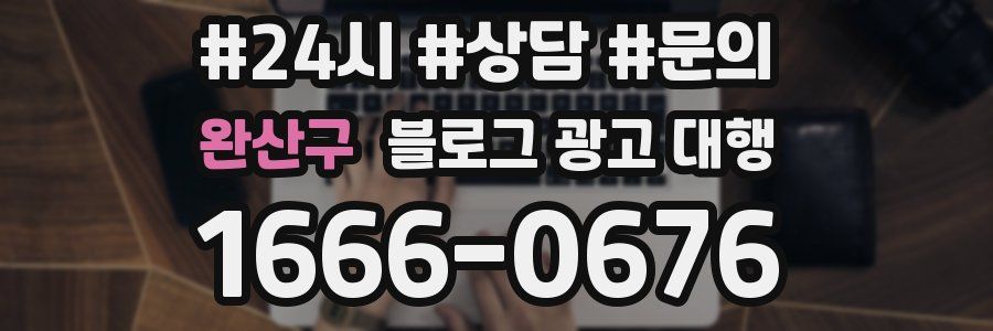 완산구 블로그 광고 대행