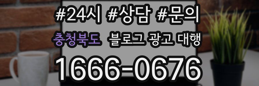 충청북도 블로그 광고 대행