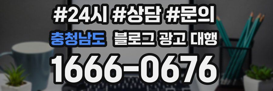 충청남도 블로그 광고 대행