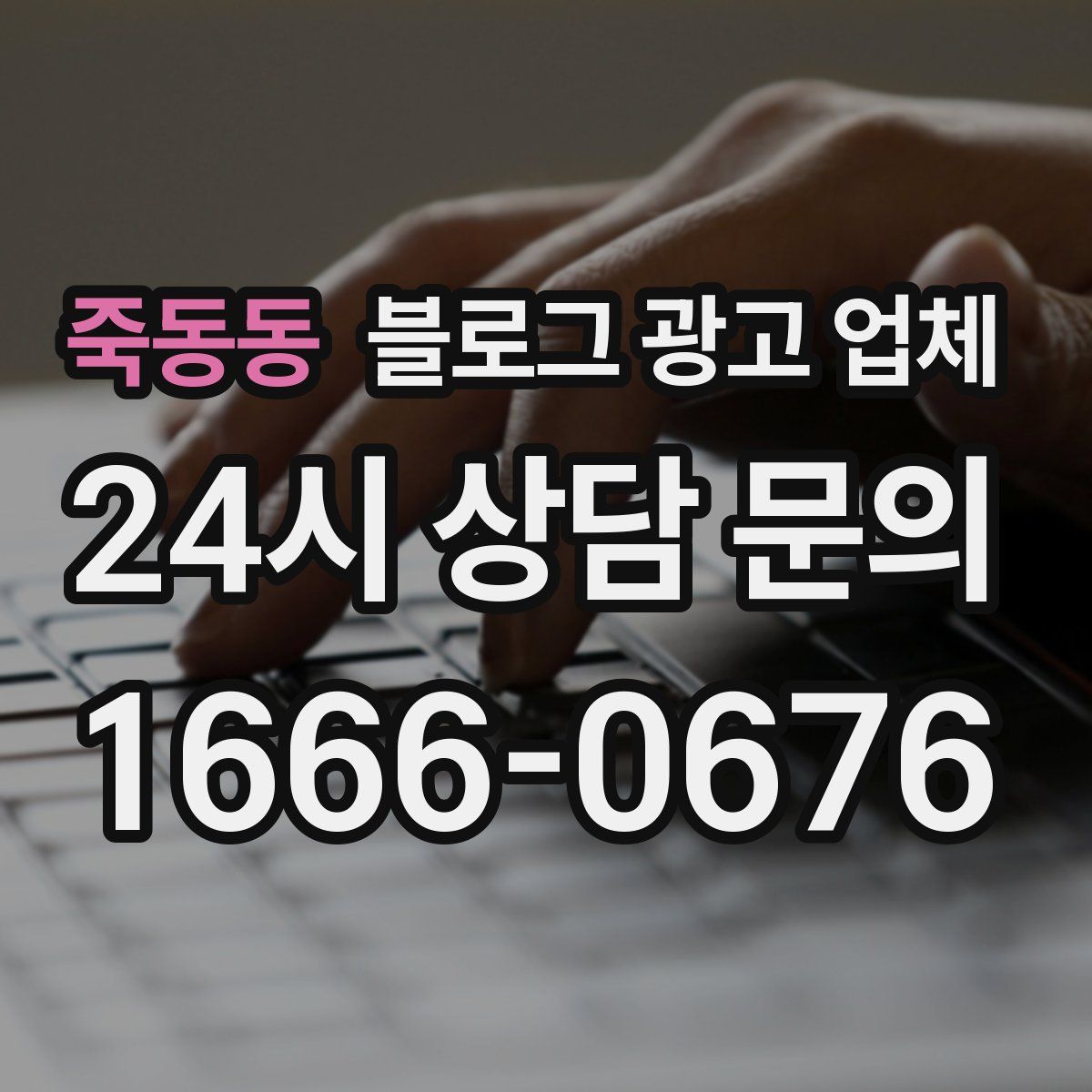 죽동동 블로그 광고 업체