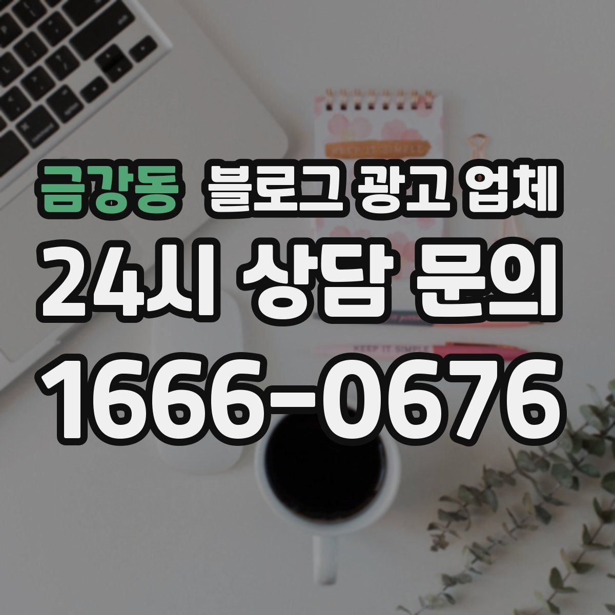 금강동 블로그 광고 업체