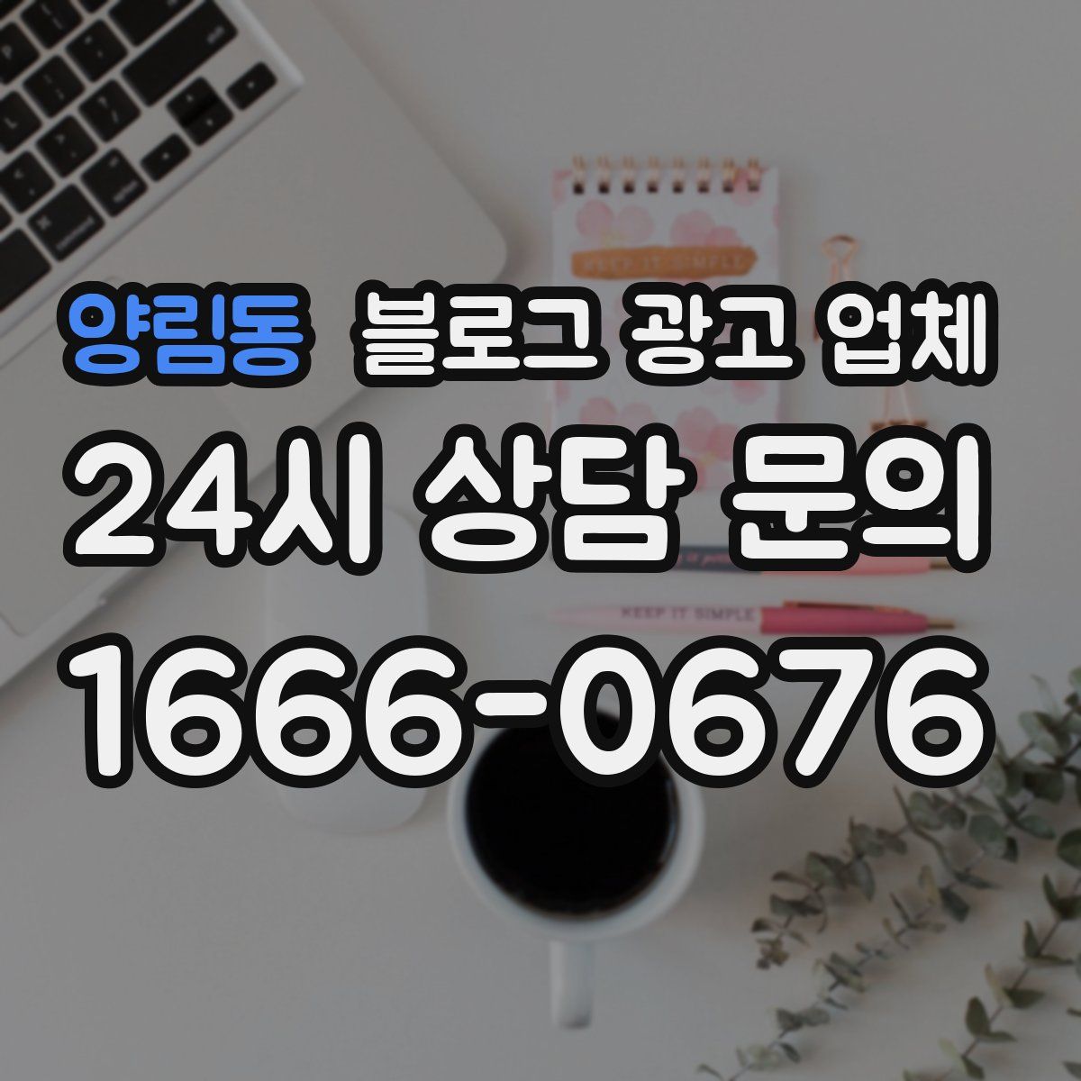 양림동 블로그 광고 업체