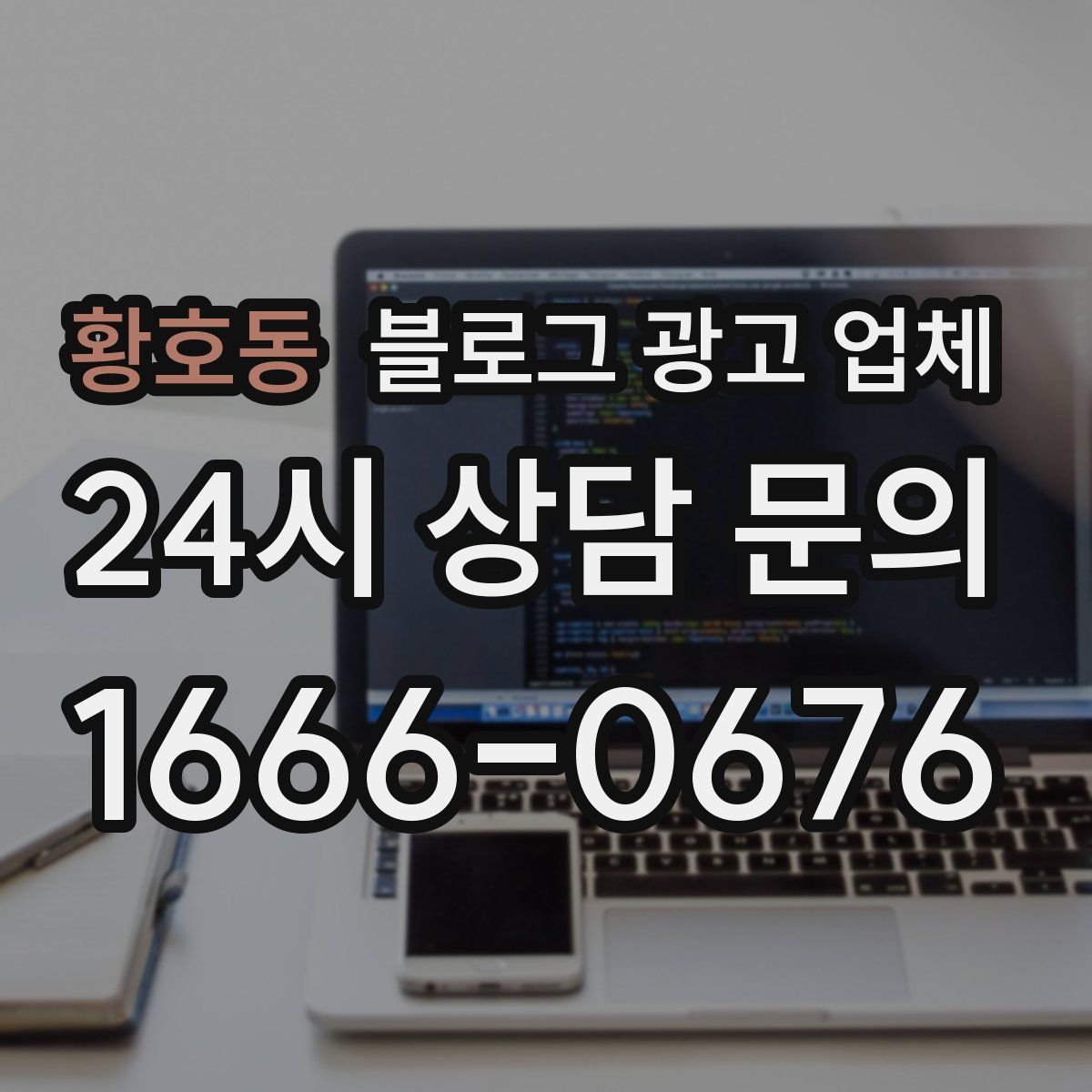 황호동 블로그 광고 업체