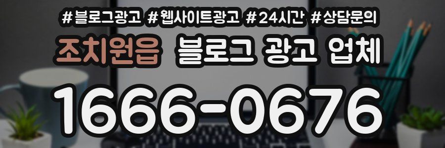 조치원읍 블로그 광고 업체