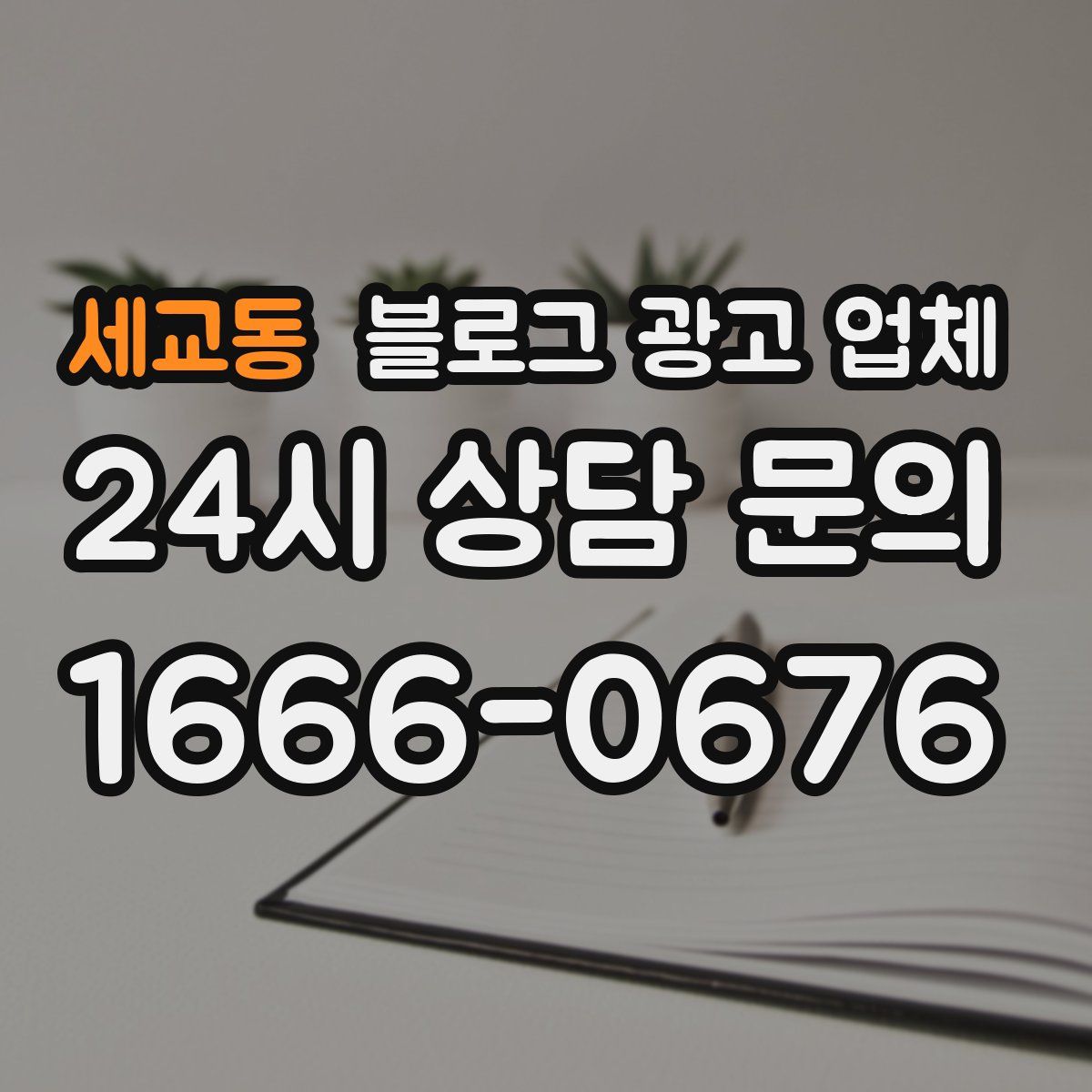 세교동 블로그 광고 업체