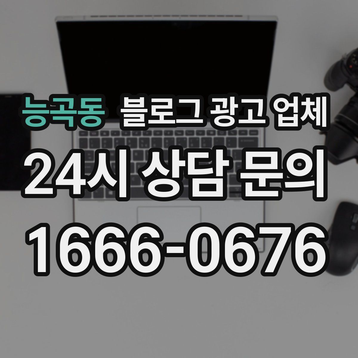 능곡동 블로그 광고 업체