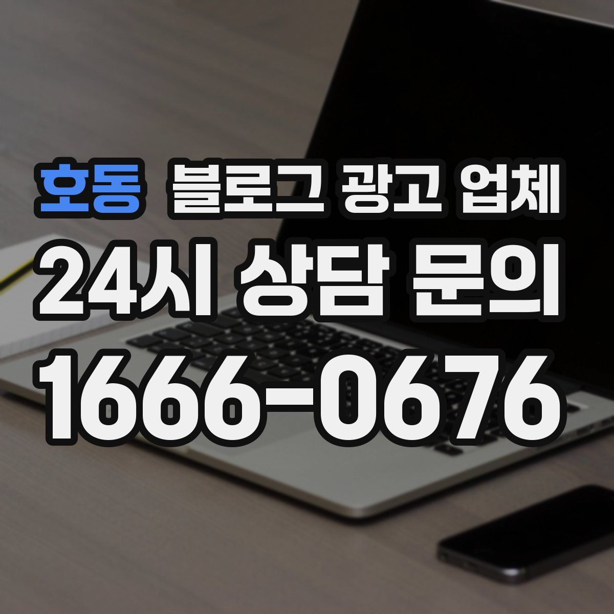 호동 블로그 광고 업체