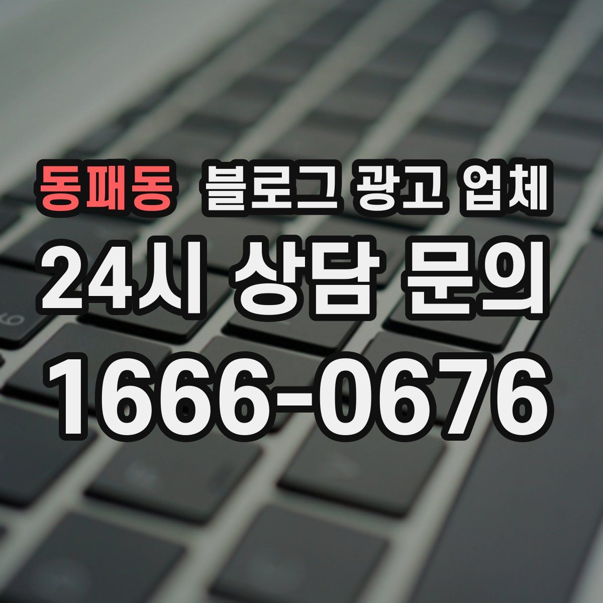 동패동 블로그 광고 업체