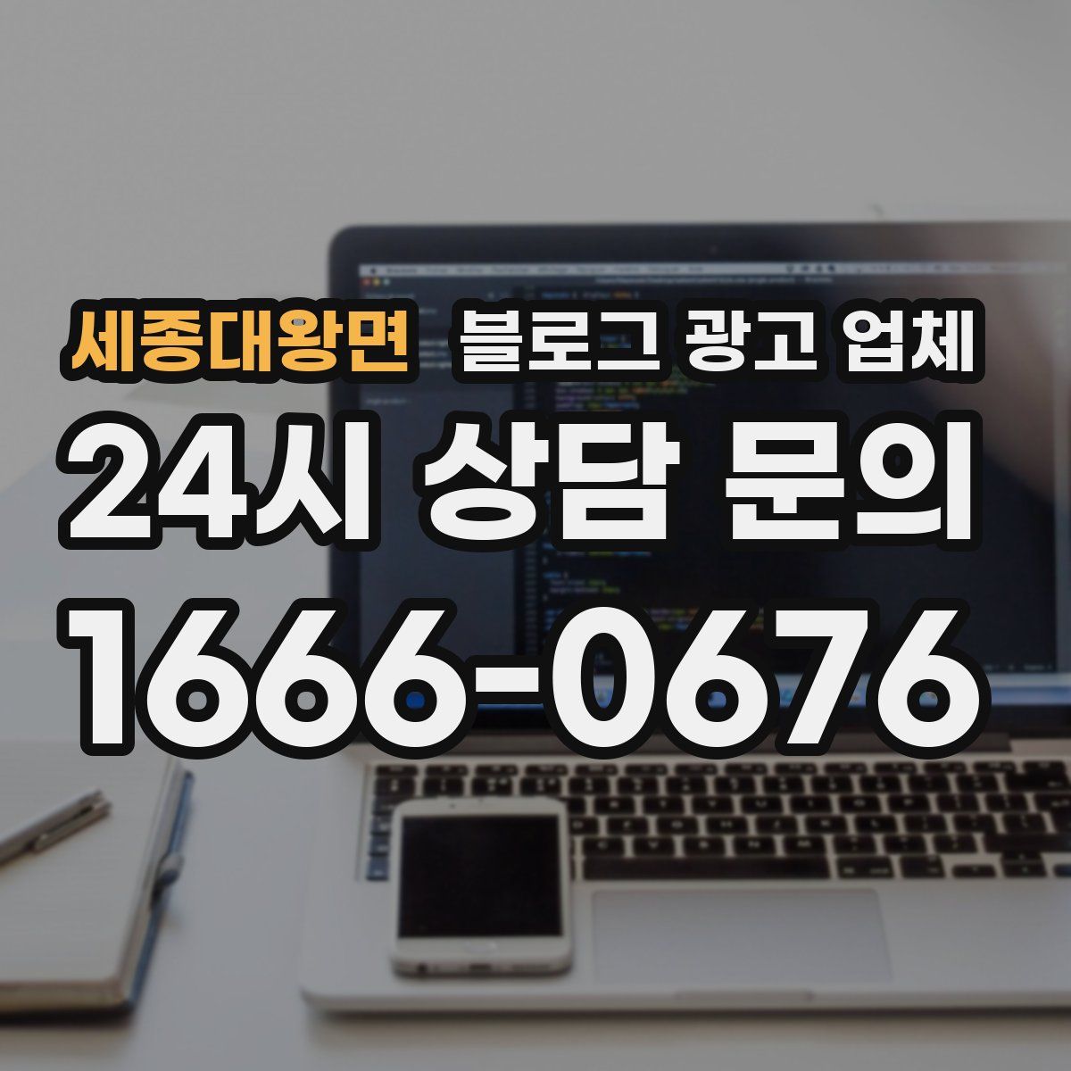 세종대왕면 블로그 광고 업체