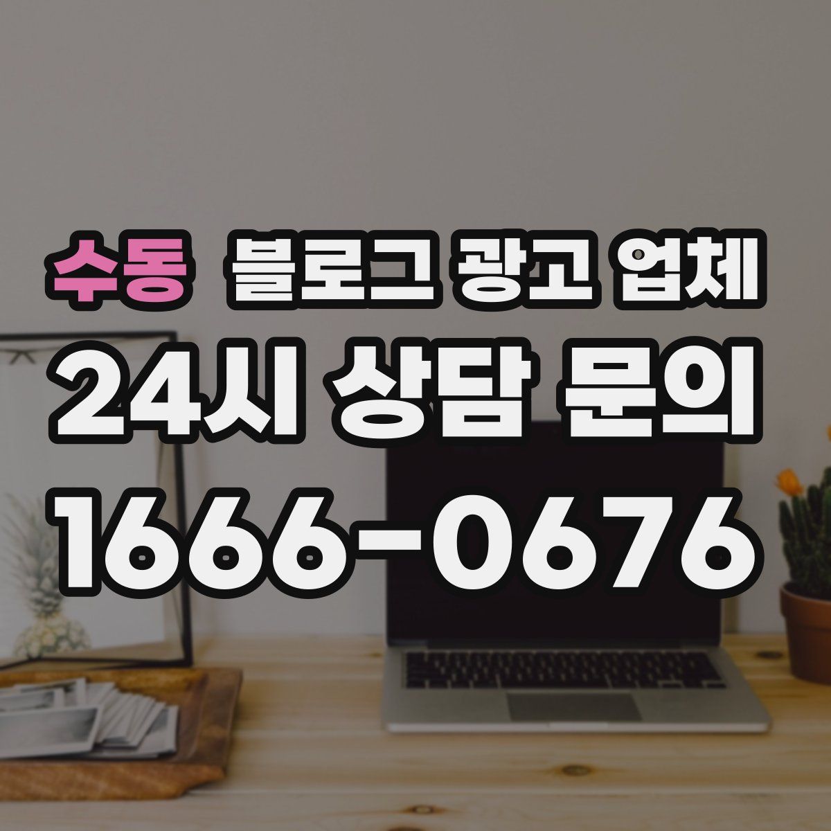 수동 블로그 광고 업체