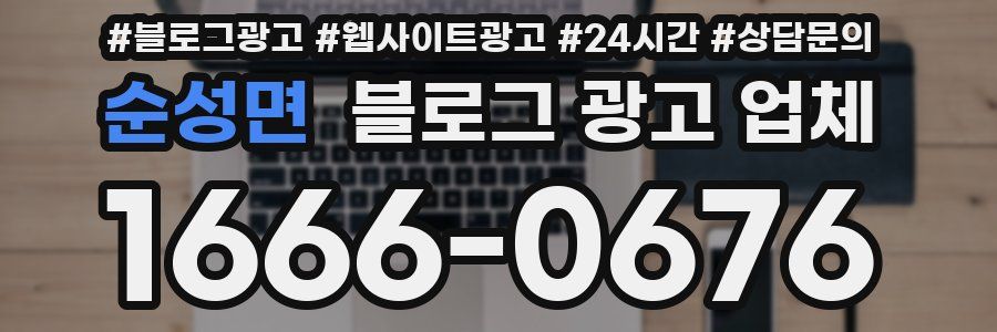 순성면 블로그 광고 업체