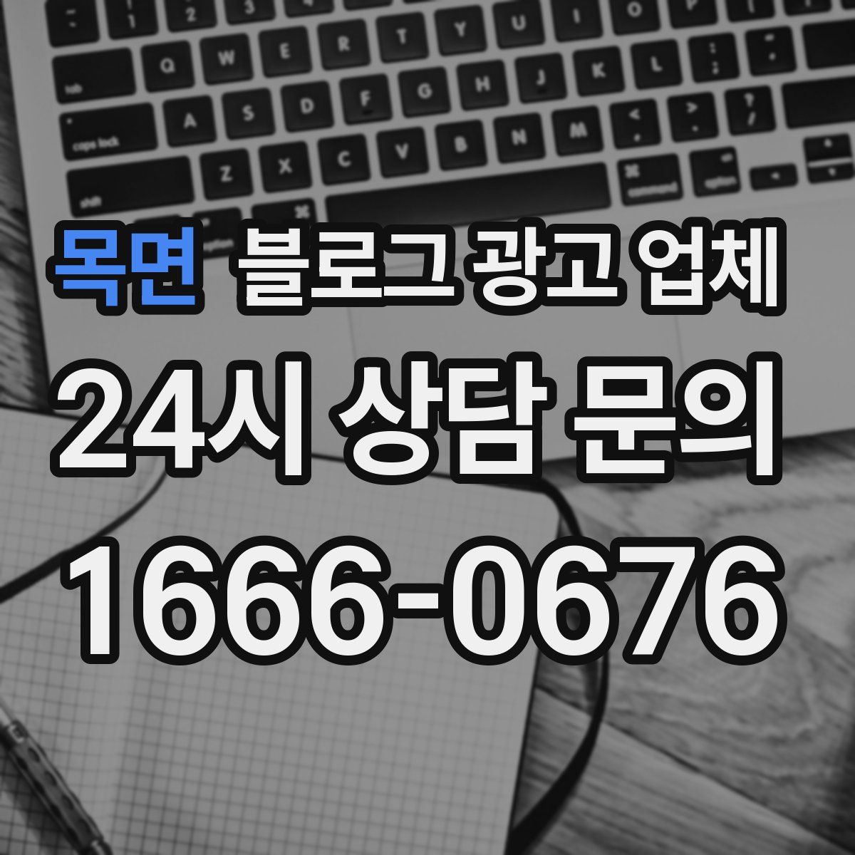 목면 블로그 광고 업체