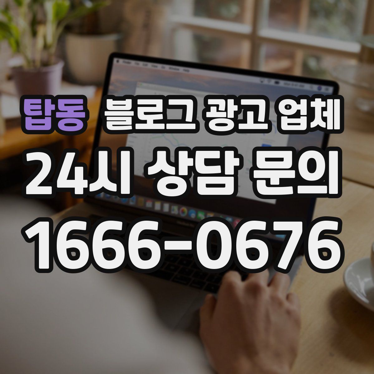 탑동 블로그 광고 업체