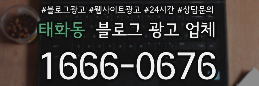 태화동 블로그 광고 업체