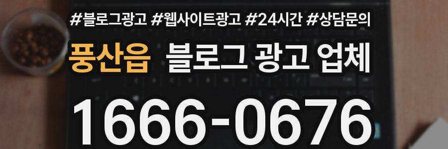풍산읍 블로그 광고 업체