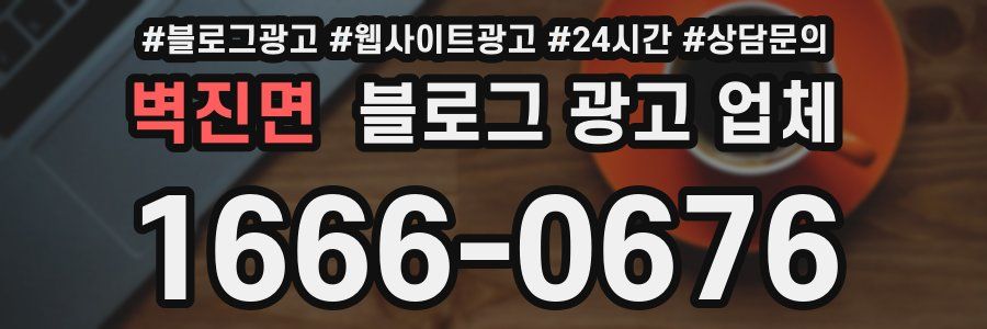 벽진면 블로그 광고 업체