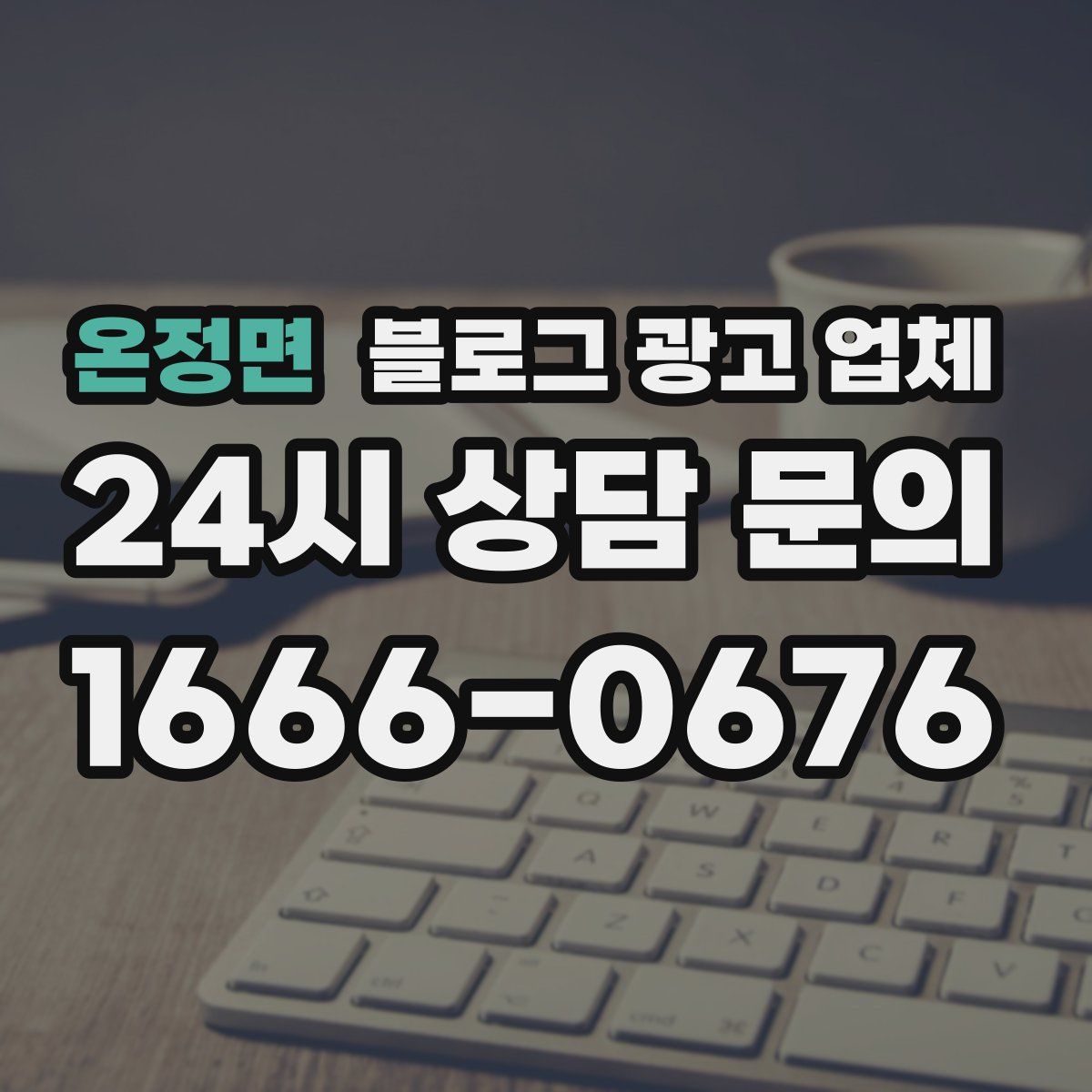 온정면 블로그 광고 업체