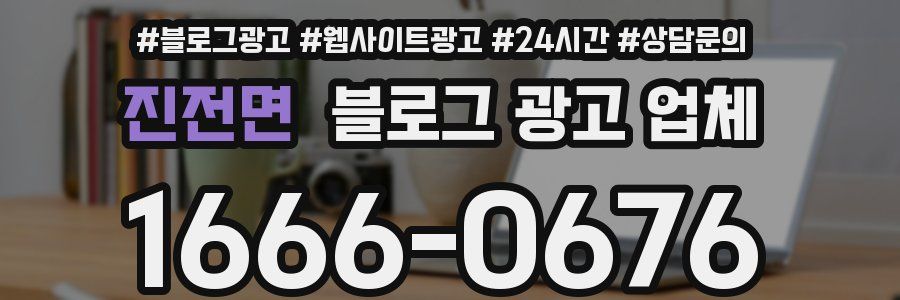 진전면 블로그 광고 업체
