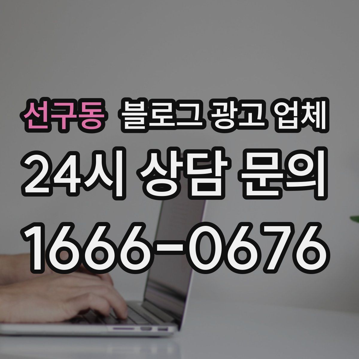 선구동 블로그 광고 업체