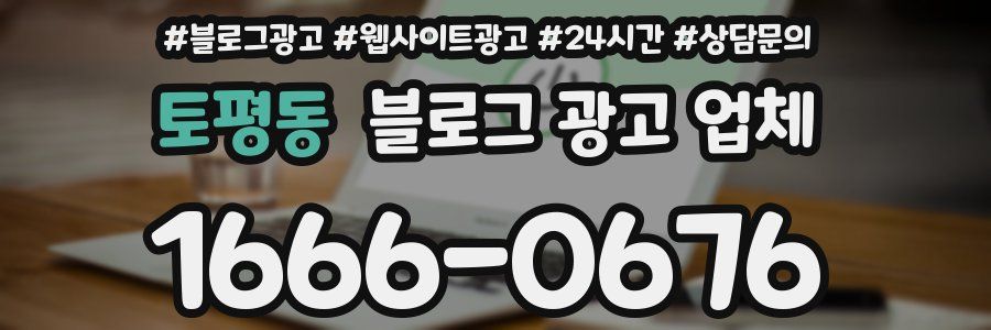 토평동 블로그 광고 업체