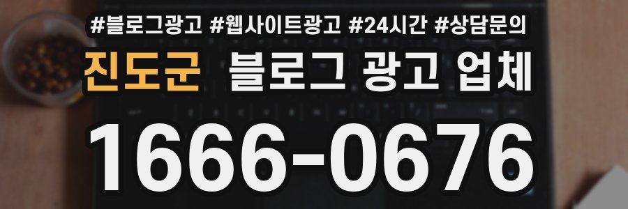진도군 블로그 광고 업체