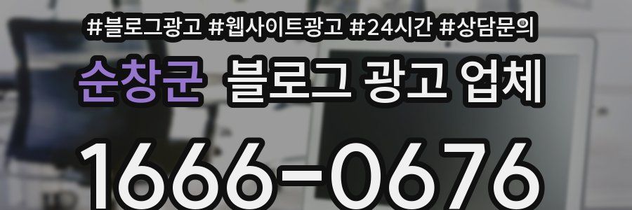 순창군 블로그 광고 업체