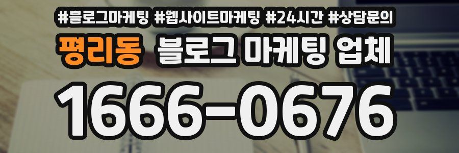 평리동 블로그 마케팅 업체