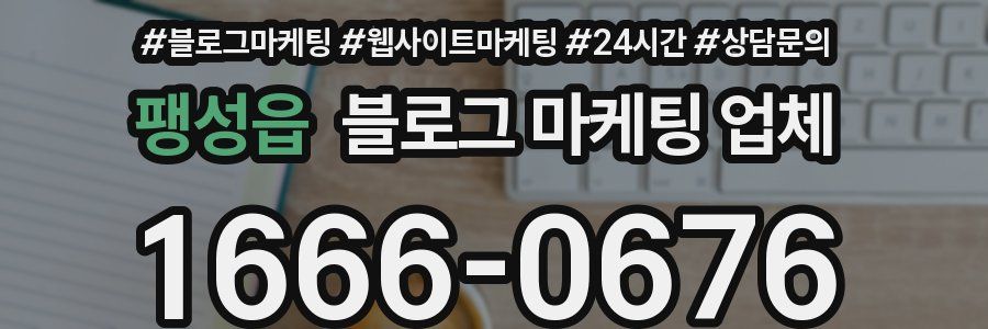 팽성읍 블로그 마케팅 업체