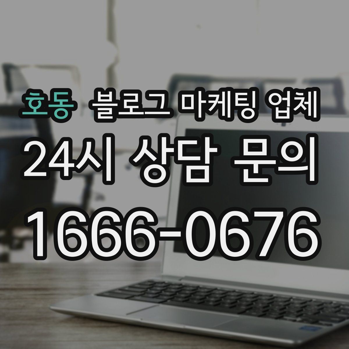 호동 블로그 마케팅 업체