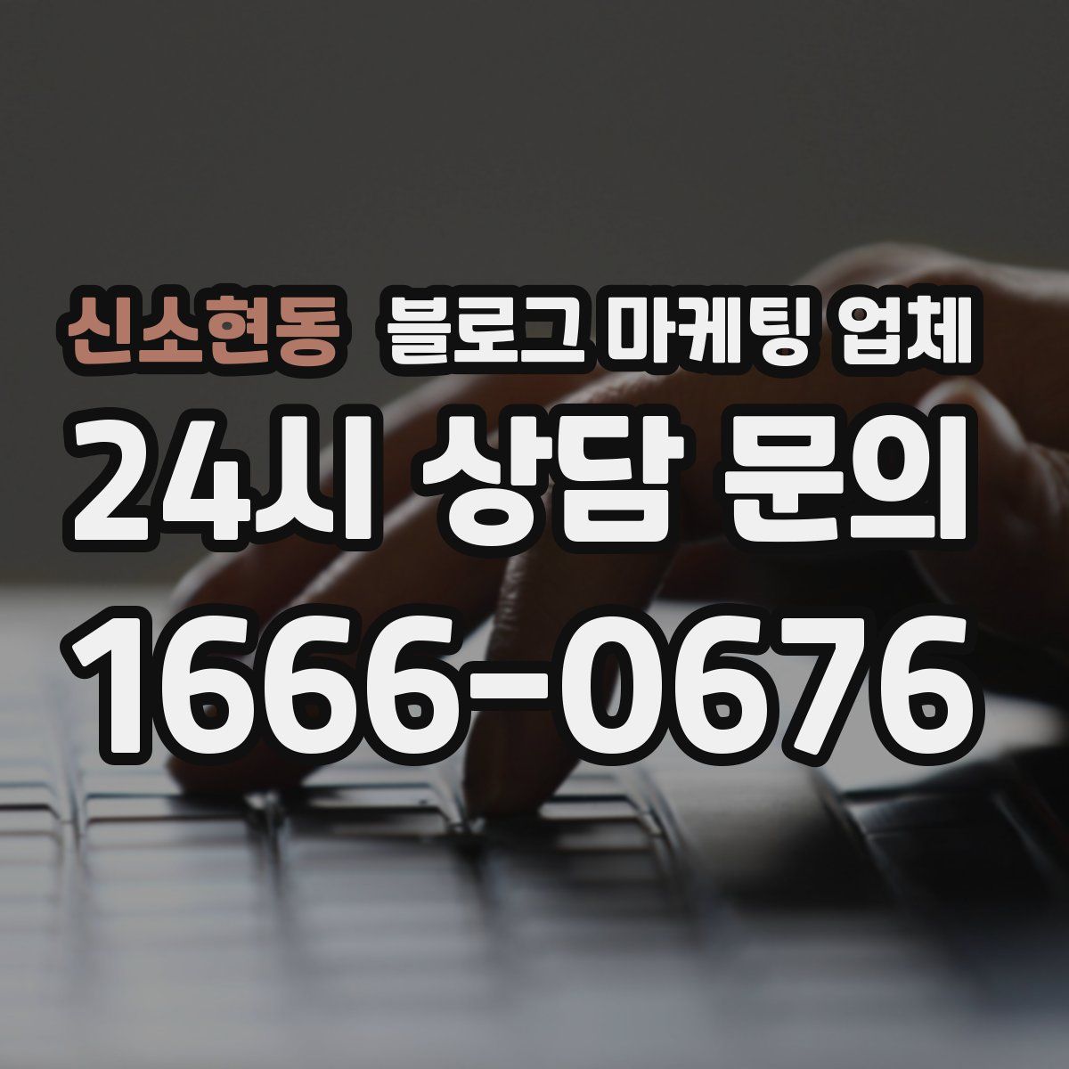 신소현동 블로그 마케팅 업체